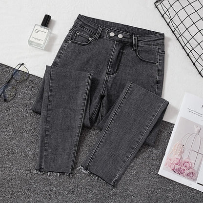 Jeans Female Denim Pants Black Womens Jeans woman Donna Stretch Bottoms Feminino Skinny Pants For Women Trousers