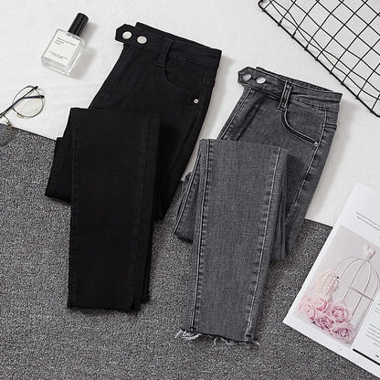 Jeans Female Denim Pants Black Womens Jeans woman Donna Stretch Bottoms Feminino Skinny Pants For Women Trousers