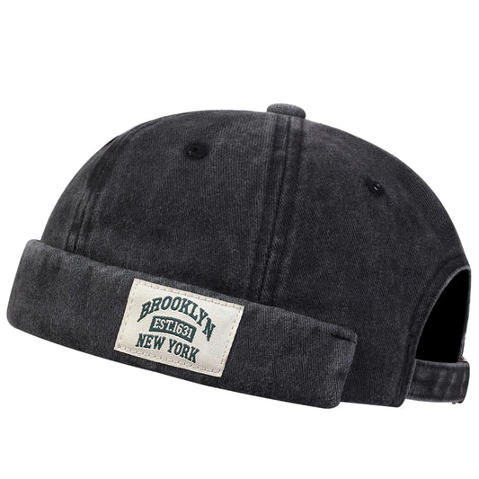 Brooklyn Brimless Docker Cap – Hip-Hop Vintage Style