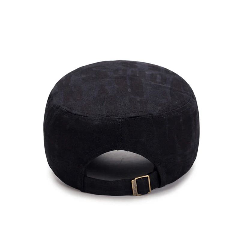 Men’s Retro Military Cap – Classic & Stylish