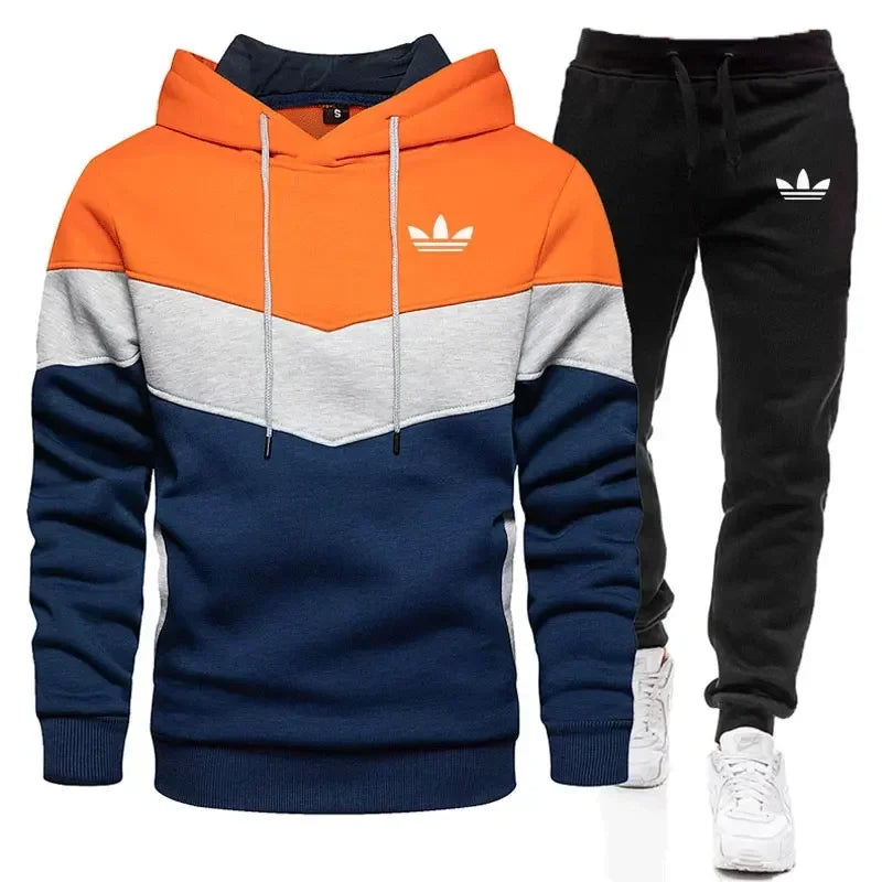 Men's Fashion Hoodie Brand Pants Casual Jogging Suit Sports Wear Sweatshirt