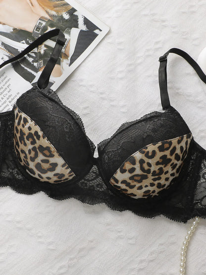 Leopard Push-Up Bra & Brief Set – Wild & Confident