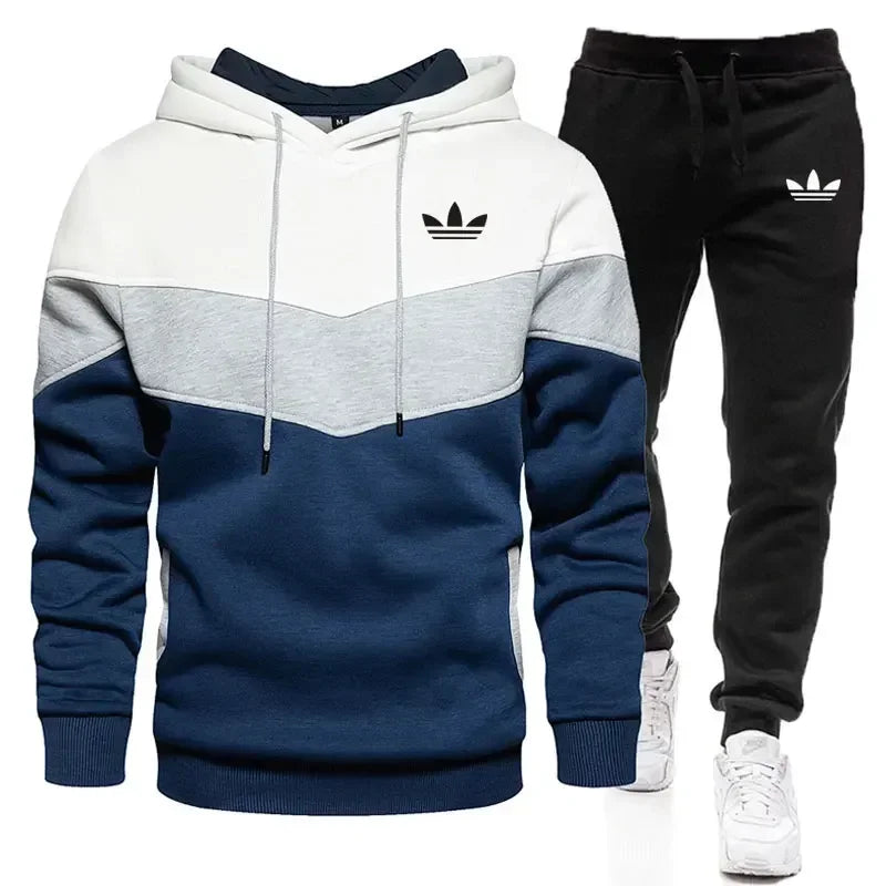 Men's Fashion Hoodie Brand Pants Casual Jogging Suit Sports Wear Sweatshirt